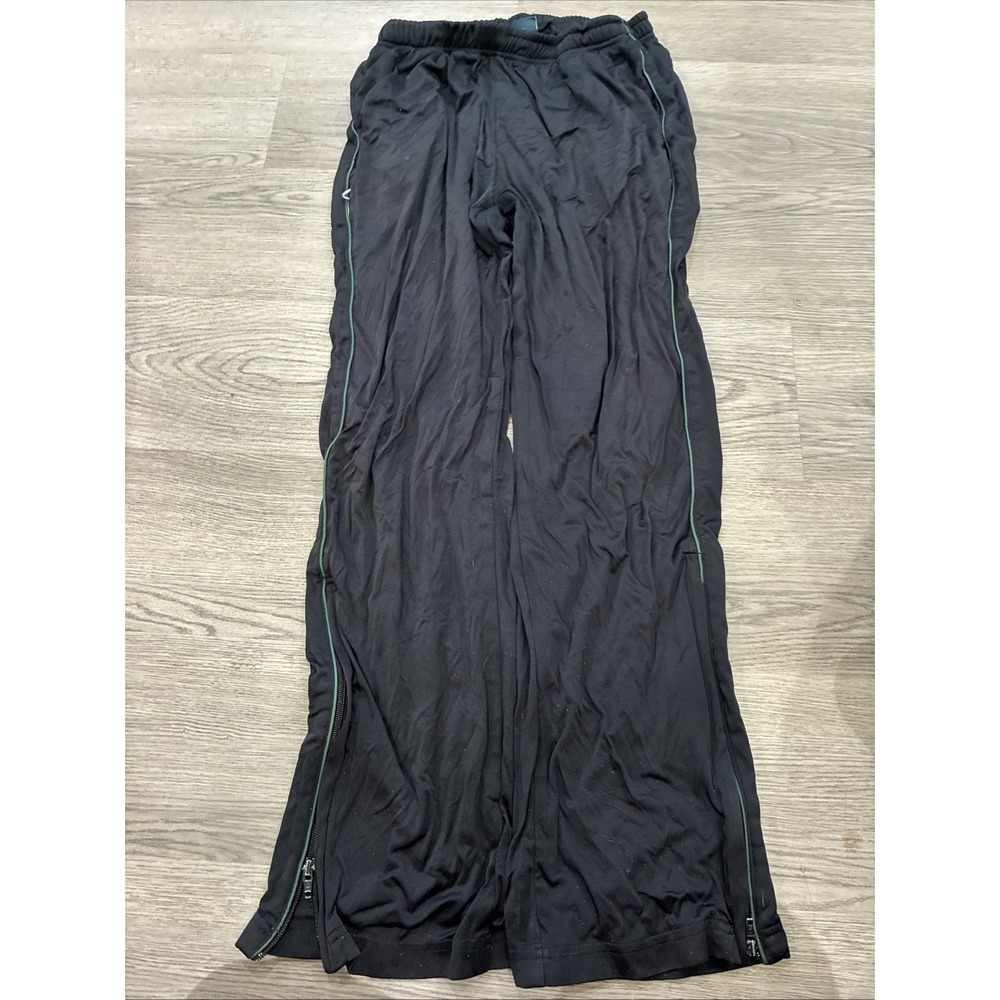Boathouse Sports Soft Polyester Black Sweatpants Zip Leg | Size XL